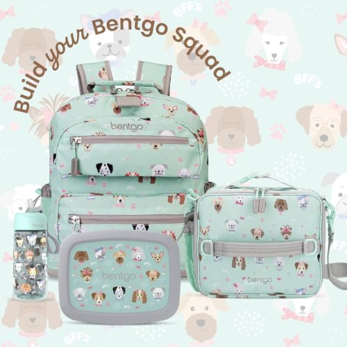 Bentgo Kids Print Durable & Water-Resistant Backpack - color: Puppy Love, size: Kids Medium