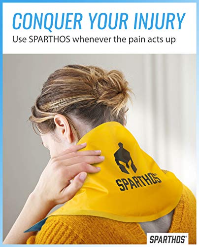 Sparthos Reusable Hot Cold Gel Ice Pack, Pain Relief - Neck (Pack of 1) - size: Neck, style: Pack of 1
