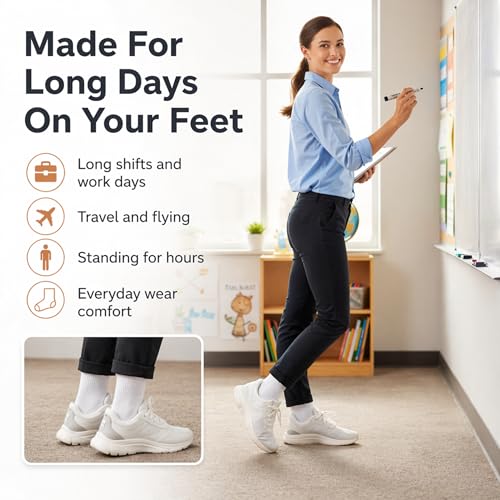 CopperJoint Compression Socks for Women & Men, Blue, Medium, 1 Pair - color: Blue, size: Medium