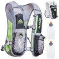 Azarxis Hydration Running Vest Backpack Pack 5L 5.5L for Women and Men Jogging Trail Race Marathon Cycling Hiking - color: Gray