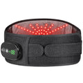 Heated Lower Back Massager, Cordless Heating Pad Brace Wrap Belt for Back