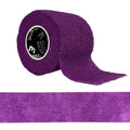 Self Stick Athletic Tape – 2” x 6.5 Yards – Latex-Free, Easy Rip Sports Wrap for Football, Baseball, Soccer, Wrist, Ankle, Finger & Injury Support (Purple) - color: Purple