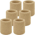 WILLBOND Wrist Sweatbands - color: Light Camel