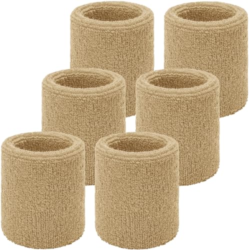 WILLBOND Wrist Sweatbands - color: Light Camel