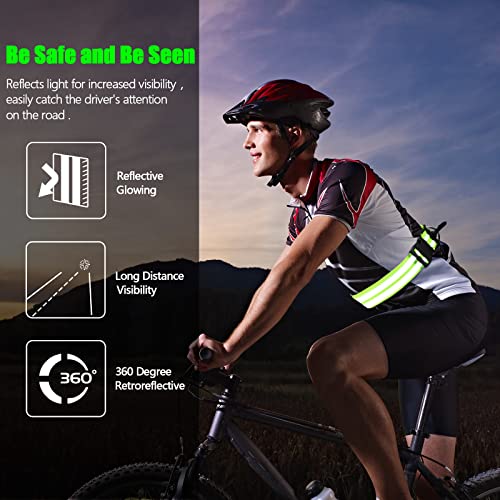Saintrygo Reflective Sash for Walking - color: Green