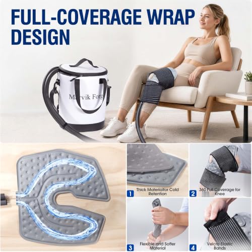 Cold Therapy Machine for Knee After Surgery with Programmable Timer