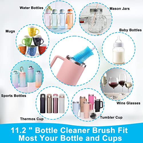 XANGNIER Water Bottle Cleaner Brush Kit for Owala/Stanley/Yeti Tumbler Cup - size: 3 pack