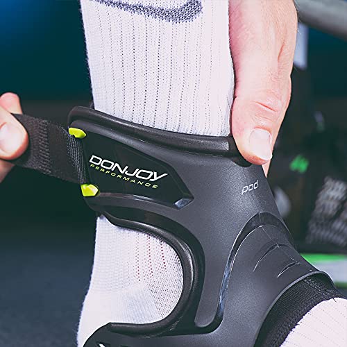 DonJoy Performance POD Ankle Brace (Black, Left, Small) - color: Black, size: Small
