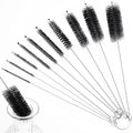 LOVEINUSA Straw Cleaner Brush, 10 Pieces 8.2 Inch Bottle Brush, Nylon Tube Brushes Kit for Reusable Drinking Straws, Sippy Cup, Tumbler, Water Bottle - color: 10pcs