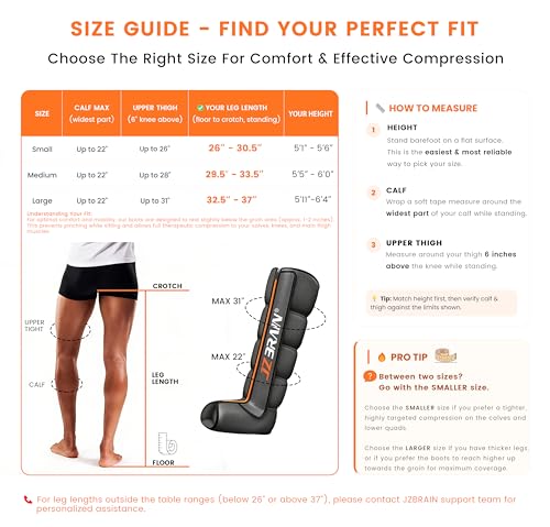 Air Compression Boots Leg Massager: Sequential Full-Leg Recovery with Heat, 6 Modes & 11 Intensities for Post‑Workout Relieve & Daily Relaxation for Athletes, Fitness Users (Large) - size: Large