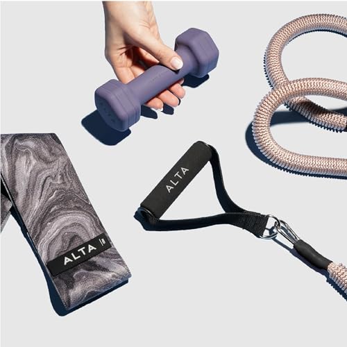 ALTA Booty Bands for Women, Non-Slip Fabric Resistance Bands for Working - color: Dawn