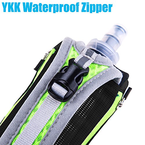 Quick Grip Chill 17 oz Handheld Soft Flask Water Bottle with Hydration Pack