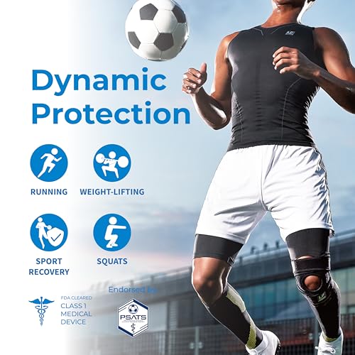 LP 758CA Knee Brace for Meniscus Tear, Arthritis Pain Relief & Patella Support – Adjustable Compression with Patella Pad & Tendon Strap for LCL, Tendonitis, Running, Squats, Weightlifting, and Sports Recovery (One Size, 1pc) - size: One Size, style: 758CA