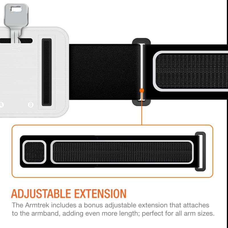Running Armband Sports Gym Workout Compatible with Motorola Edge (2025), Case Cover Band Arm Strap Reflective