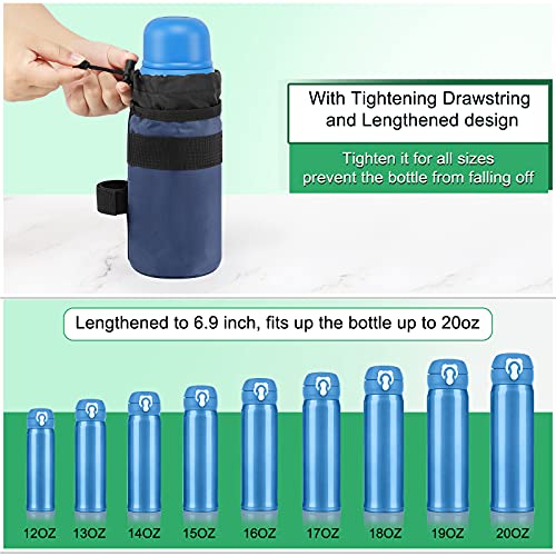Accmor Insulated Bike Water Bottle Holders,Bike Cup Holder Keep Bottle Cool or Warm, Bike Water Bottle Cage for Kid's Bike,Mountain Bike,Cruiser, Road Bike,Blue - color: blue