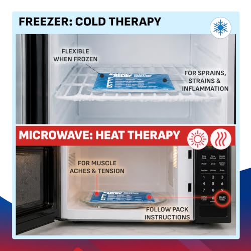 Rapid Relief Gel Ice Pack, Reusable Cold Pain Relief, Large 9x11 Inch 1 Ct - size: 9 x 11 Inch