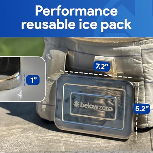 Below Zero Reusable Stainless Steel Ice Pack - size: 3-Pack