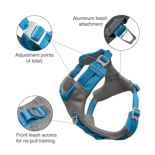Kurgo Journey Air Dog Harness, Blue, Small - color: Blue, size: Small