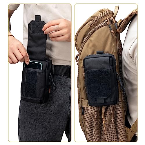 EXCELLENT ELITE SPANKER Tactical EDC Pouch Molle Utility Pouch Phone Pouch - color: Black