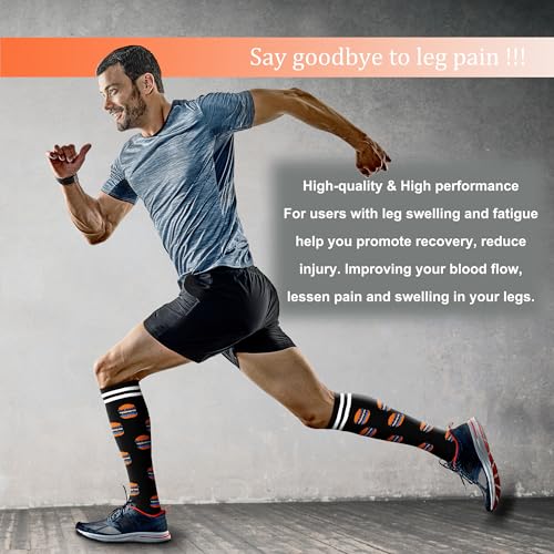 FEYHAY Copper Compression Socks (8 Pairs) 15-20 mmHg Circulation is Best Athletic & Daily for Men & Women, Running, Climbing - color: 12 Colour Mixture, size: Small-Medium