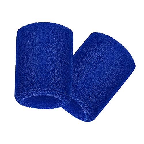 WILLBOND Wrist Sweatbands - color: Black, Blue, Gray