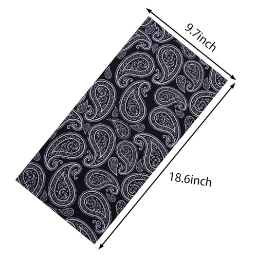 Face Mask Multi Bandana Neck Gaiter Seamless Magic Headband Outdoor Face Scarf for Dust Wind and UV Resistance - color: No17