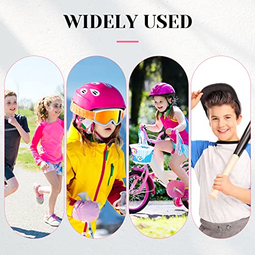 Haysandy 4 Pcs Kids Ankle Brace Support, Pink, 10-15 Years - color: Pink, size: 10-15 Years