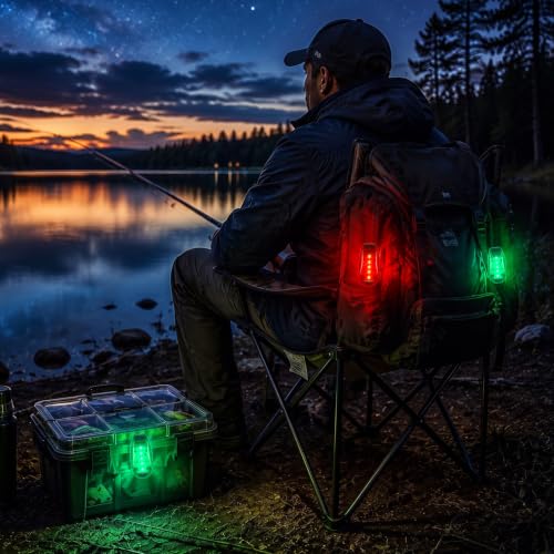 Copkim 30/60/100 Pcs LED Running Light Bulk - color: Red, Green