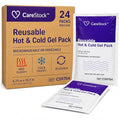CareStock Reusable Hot and Cold Gel Packs, Large, 6.75 x 10.5 in - size: Large (24 Count)