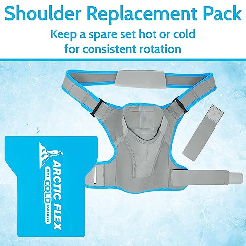 Arctic Flex Gel Replacement Packs - Ice Packs Reusable for Shoulder Ice - size: Shoulder