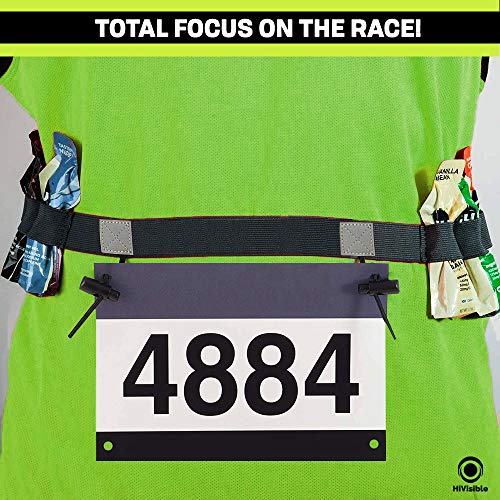 Triathlon Race Belt Triathlon Race Bib Belt for Runners Number Holder