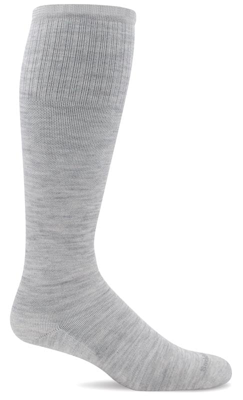 Sockwell Women's Circulator Moderate Graduated Compression Sock - color: Light Grey, size: Small-Medium
