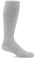 Sockwell Women's Circulator Moderate Graduated Compression Sock - color: Light Grey, size: Medium-Large