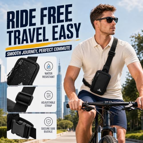 Small Crossbody Phone Bag for Men Women Mini Sling Bag Travel Running Cell Phone Shoulder Daypack with Keyholder - color: Grey
