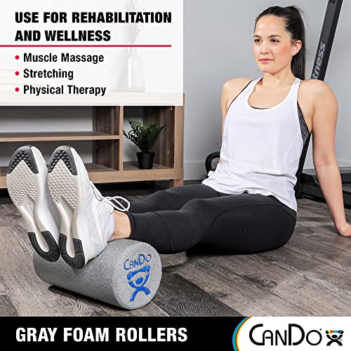 Cando-30-2502 Plus Foam Roller, 6" x 12 - size: 6" X 12"