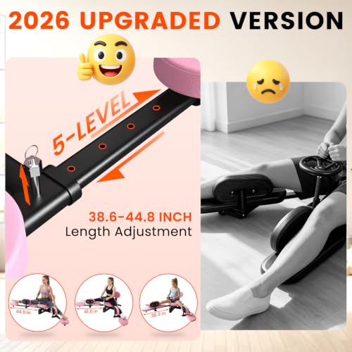 2026 Extended Leg Stretcher, Split Machine for Fexibility & Splits Training - size: Extendable (38.6"-44.8")