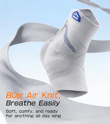 Ankle Brace with Gel Pad 3D Knit-Ankle Compression Sleeve