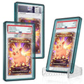 For PSA Graded Card Slab Protector Case Blue - color: Blue