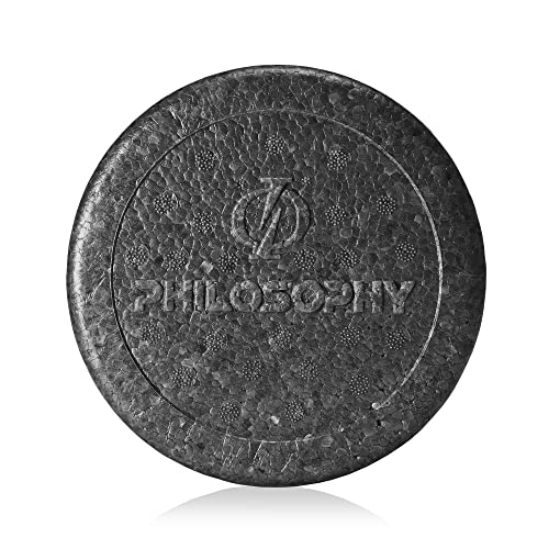 Philosophy Gym 12" High-Density Foam Roller for Exercise, Massage, Muscle Recovery - Round, Black - color: Black