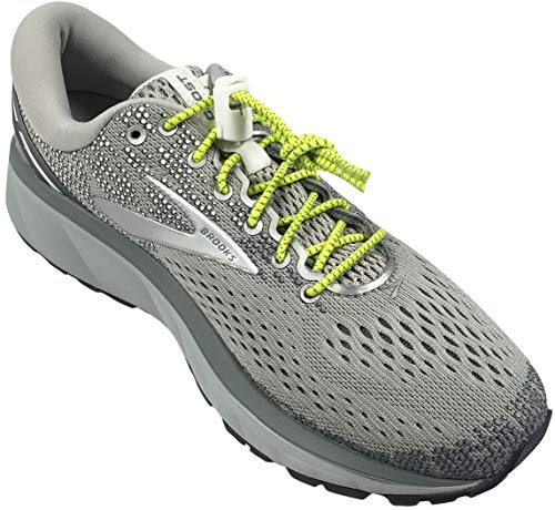 IBUNGEE LACES (Elastic No Tie Shoelaces (Made in the USA) - color: Yellow Reflective, size: 22-inch