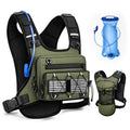 Running Vest Water Backpack with 2L Leak-Proof Bladder for Men & Women - color: Green
