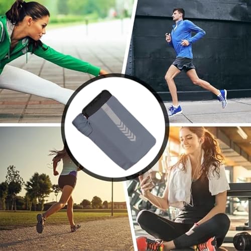 Running Sports Arm Bag - 1PC Cell-Phone-Armbands, Perfect for Outdoor Mountaineering and Camping Grey - color: Grey