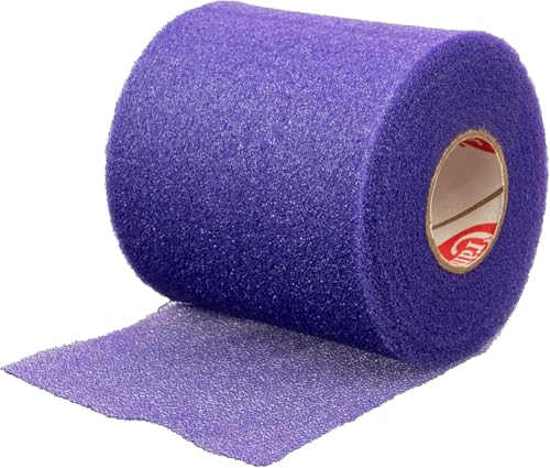 Cramer Tape Underwrap, Single Roll, Purple, Non-Latex Pre Wrap to Protect Skin from Irritation and Discomfort Caused by Athletic Tape, Tearable Sports Wrap, Non-Adhesive, 2.75" x 21 Yards - color: Purple