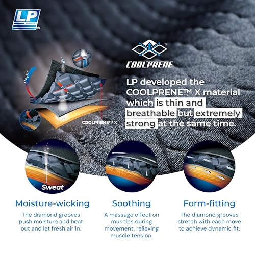 LP 758CA Knee Brace for Meniscus Tear, Arthritis Pain Relief & Patella Support – Adjustable Compression with Patella Pad & Tendon Strap for LCL, Tendonitis, Running, Squats, Weightlifting, and Sports Recovery (One Size, 1pc) - size: One Size, style: 758CA