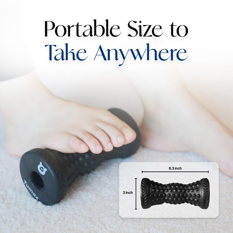 Tumaz Foot Roller for Deep Tissue Massage & Reflexology - color: Foot Roller - Diamond