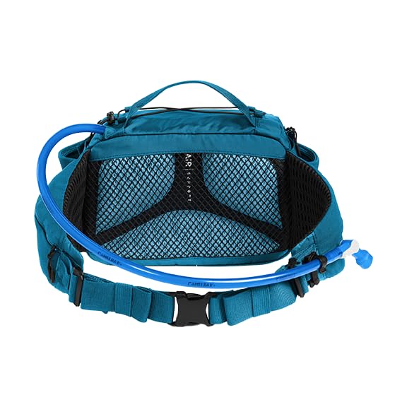 CamelBak M.U.L.E. 5 Mountain Bike Gravel Waist Belt Hydration Pack - color: Moroccan Blue