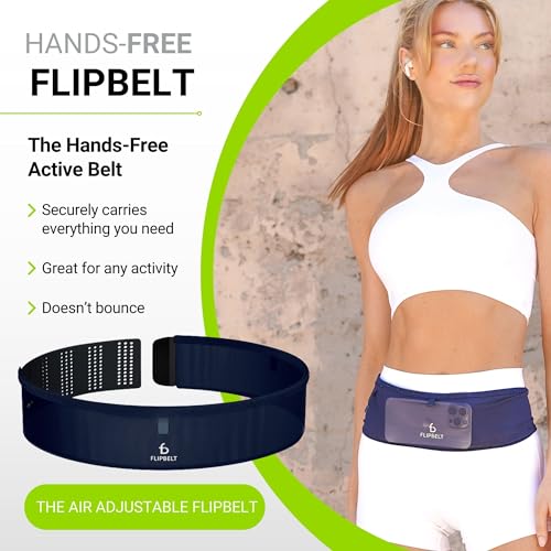 FlipBelt Air Adjustable - Dusk Blue - XSM - color: Dusk Blue, size: Medium to X-Large