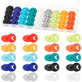 Juexica Race Bib Clips Running Number Holder - color: Mixed Colors
