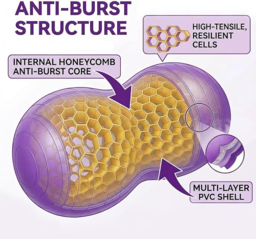 Peanut Ball for Kids Therapy,Anti-Burst Exercise Ball with Pump 90x45cm Yoga Ball Gym Quality Fitness Ball for Pregnancy Birth Exercise Physical Therapy, for Child Training, Women, Men - color: Purple