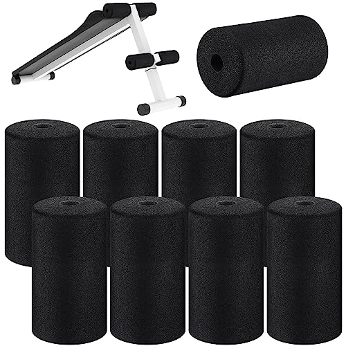 Deekin 8 Pcs Foam Roller Foot Pads for Gym Machines Equipment Replacement